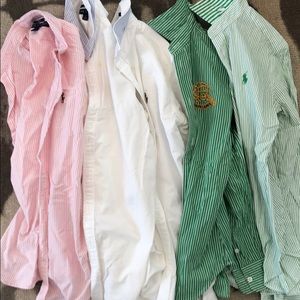 Ralph Lauren shirts Size 4 and Size 2 slim fit